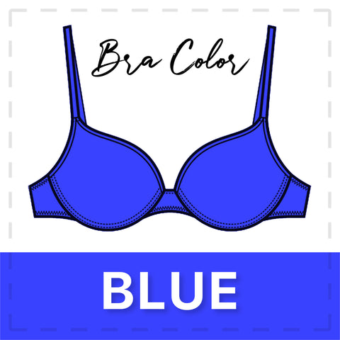 Blue Bra Color